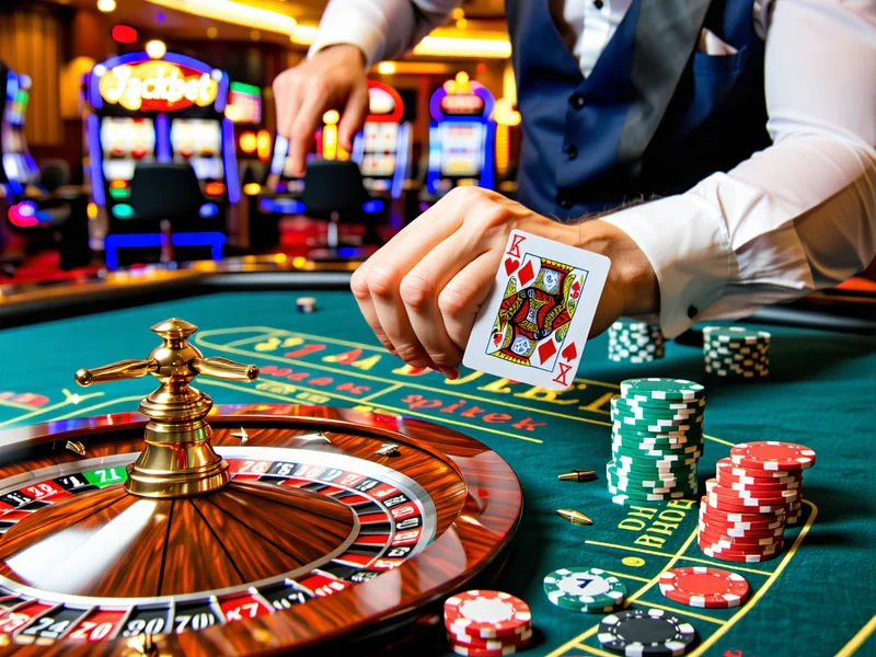 Hình ảnh các thuật ngữ casino trực tuyến và người chia bài tại 777bet