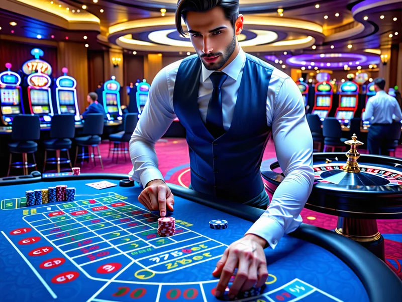 Sòng bạc trực tiếp với người chia bài thật tại 777bet