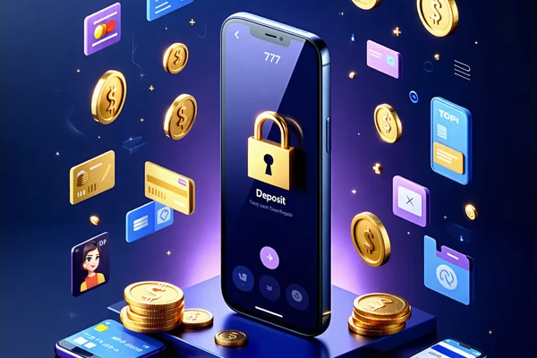 Hình ảnh minh họa các phương thức nạp tiền an toàn tại 777bet