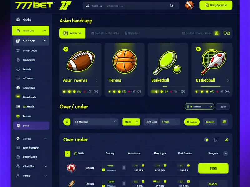 Hình ảnh các thuật ngữ cá cược thể thao phổ biến trên nền tảng 777bet