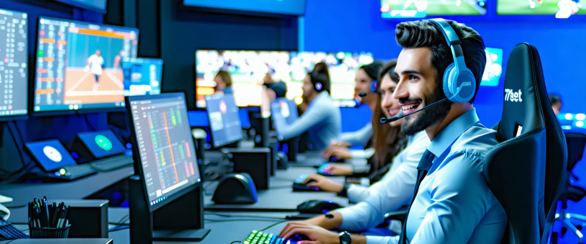 Đội ngũ hỗ trợ khách hàng 777bet sẵn sàng trợ giúp bạn