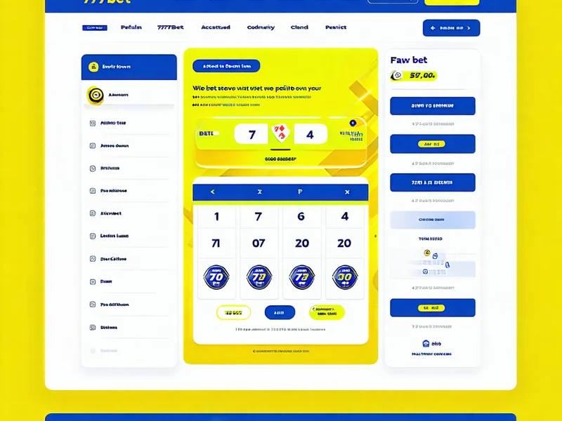 Giao diện xổ số siêu tốc 777bet