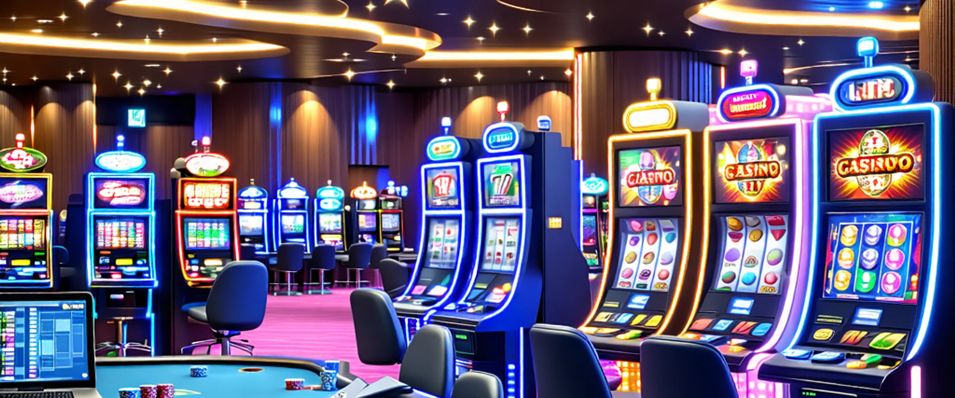 Hình ảnh tổng quan về các dịch vụ giải trí đa dạng của 777bet, thể hiện sự sang trọng và hiện đại.