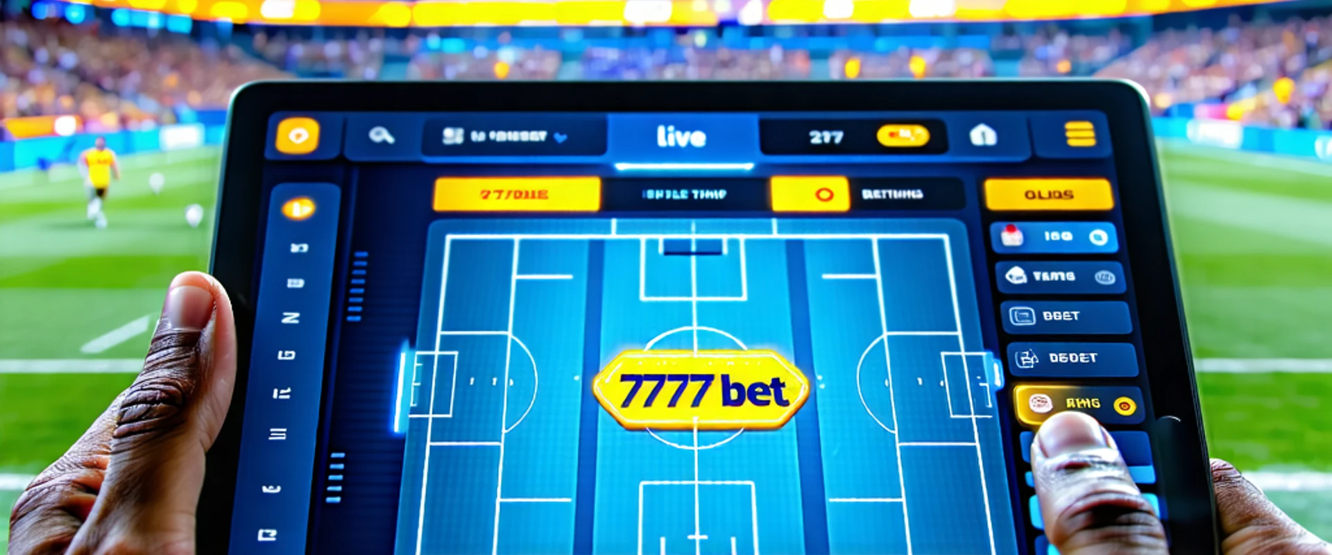 Hình ảnh chính về cá cược trực tiếp tại 777bet