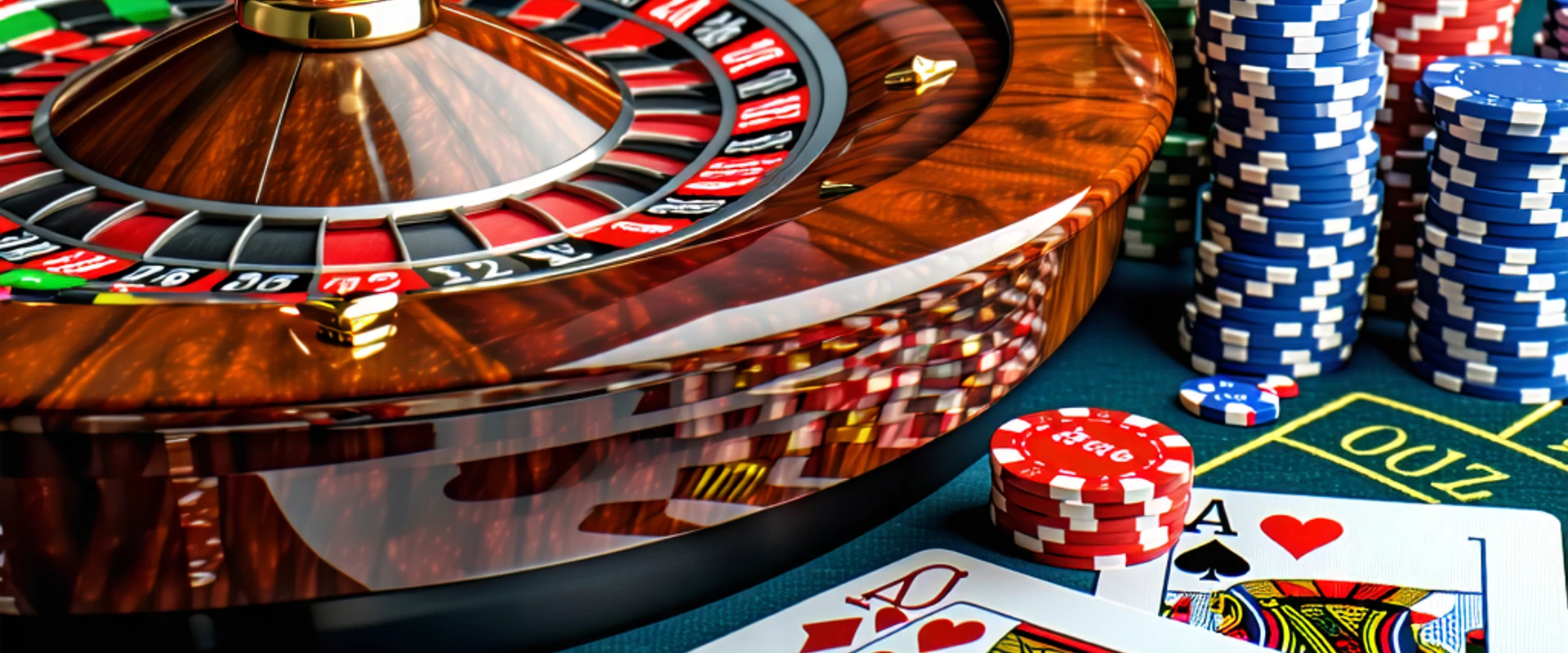 Bàn chơi casino 777bet với các trò Baccarat, Blackjack, Roulette