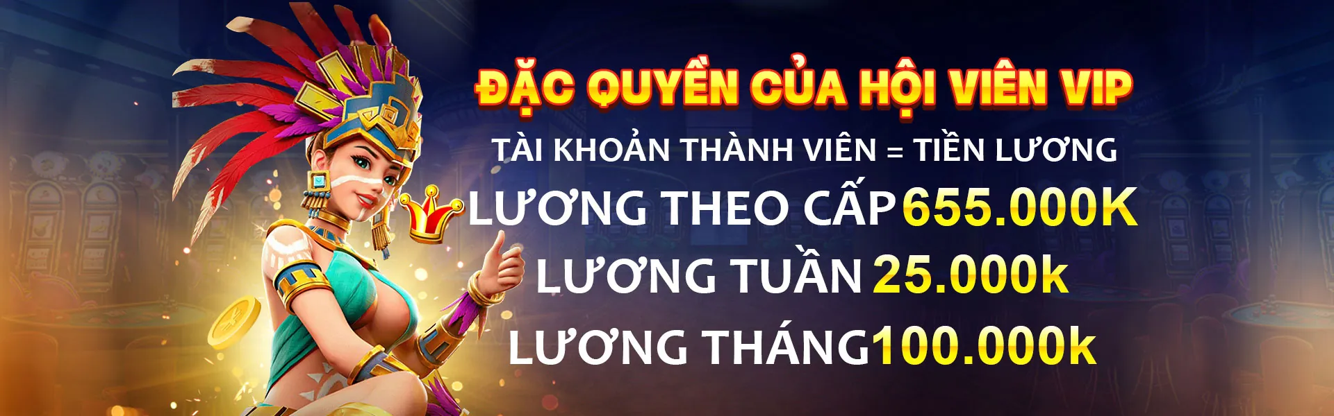 Hình ảnh đại diện cho quyền lợi VIP độc quyền tại 777bet