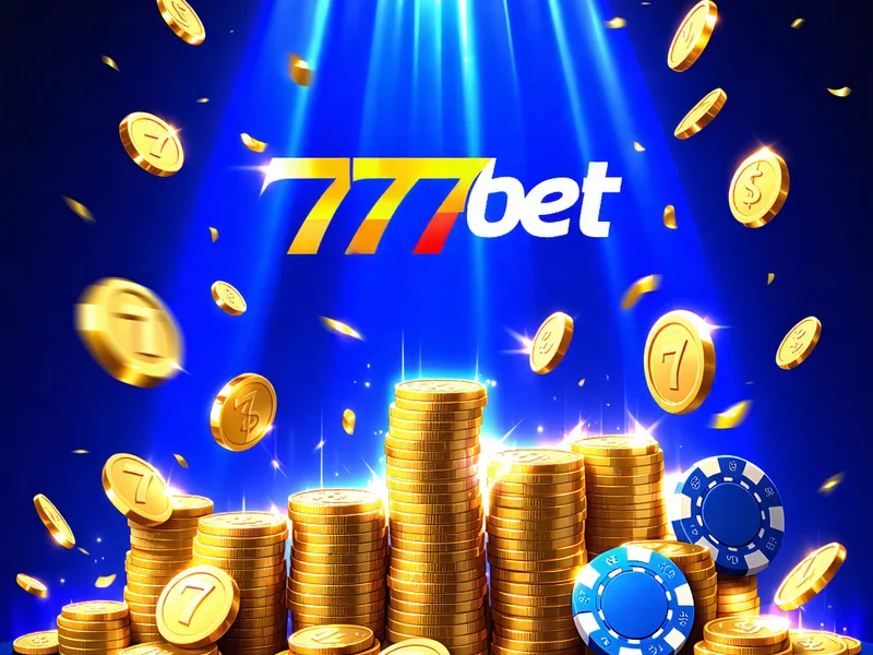 Hình ảnh ưu đãi đăng ký 777bet với phần thưởng hấp dẫn cho người chơi mới