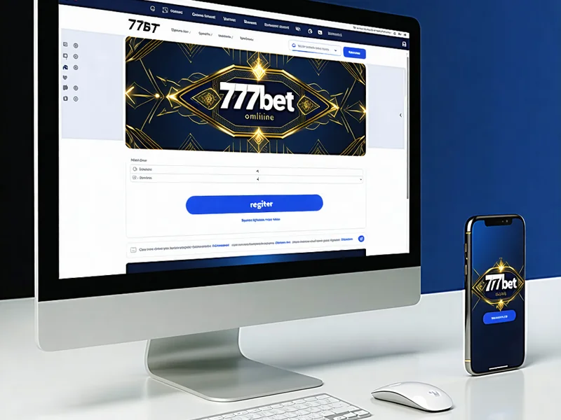Truy cập trang chủ 777bet và tìm nút đăng ký