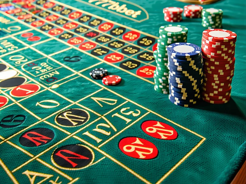 Bàn roulette trực tuyến với các loại cược khác nhau tại 777bet