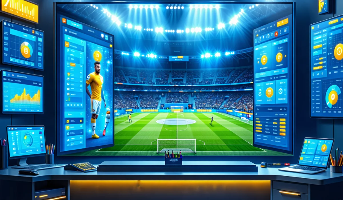 Hình ảnh sân vận động và các tùy chọn cá cược thể thao tại 777bet