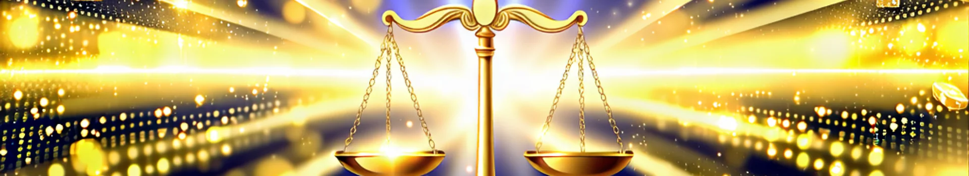 Hình ảnh banner điều khoản dịch vụ 777bet, biểu tượng công lý và quy tắc