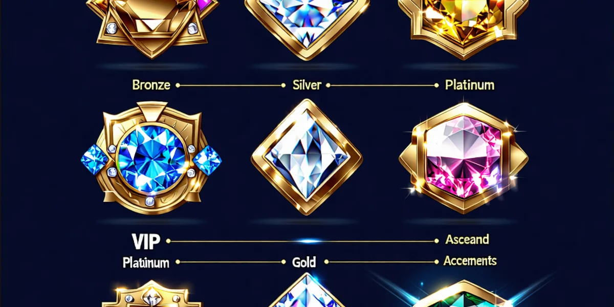 Biểu đồ tổng quan các cấp độ VIP và lợi ích tại 777bet